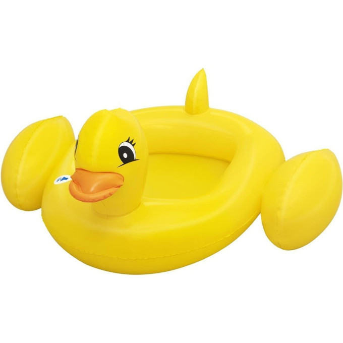 Надувная лодочка BESTWAY Желтый утенок 102х99см от 3 лет, со звуком 34151 BW