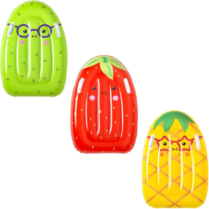 Надувной плот BESTWAY ФРУКТЫ 84х56см 3-8 лет, 3 вида 42049 BW
